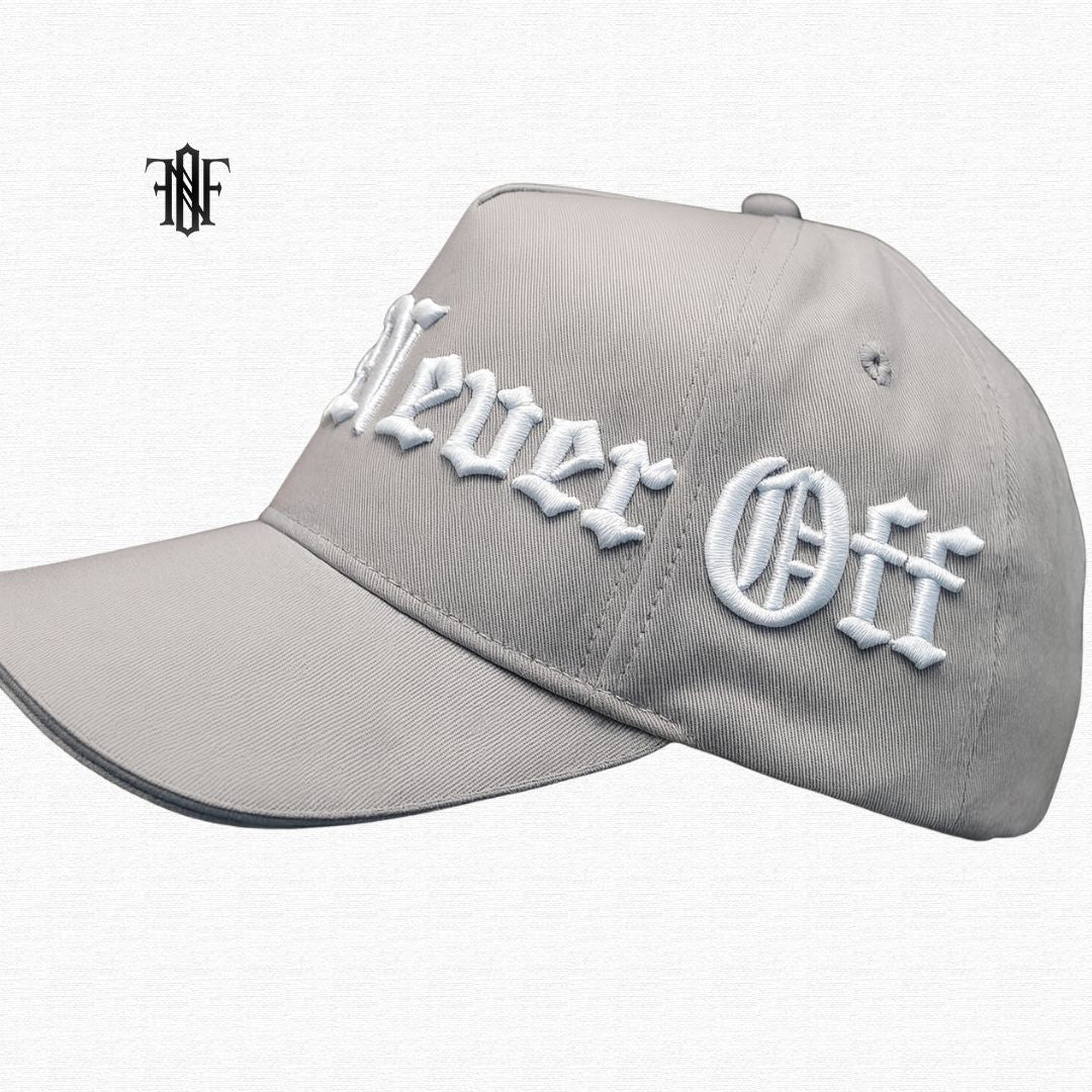 Gorra Premium Never Off Gris