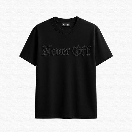 Camiseta Never Off Black Edition